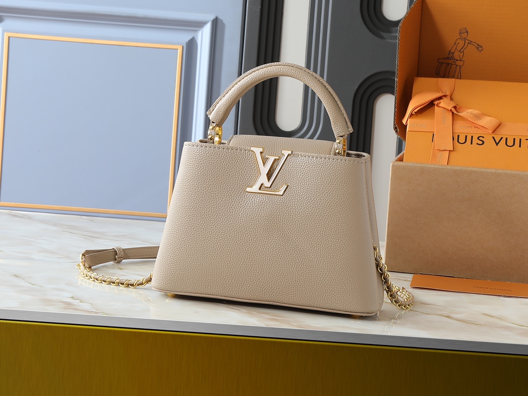 LV Classic Handbag Monogram Canvas Model M25522 Crossbody Strap Elegant